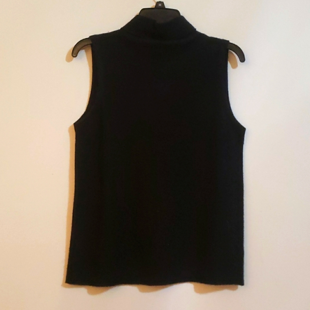 We are selling a black wool tank top the person who made is DKNY essentials.